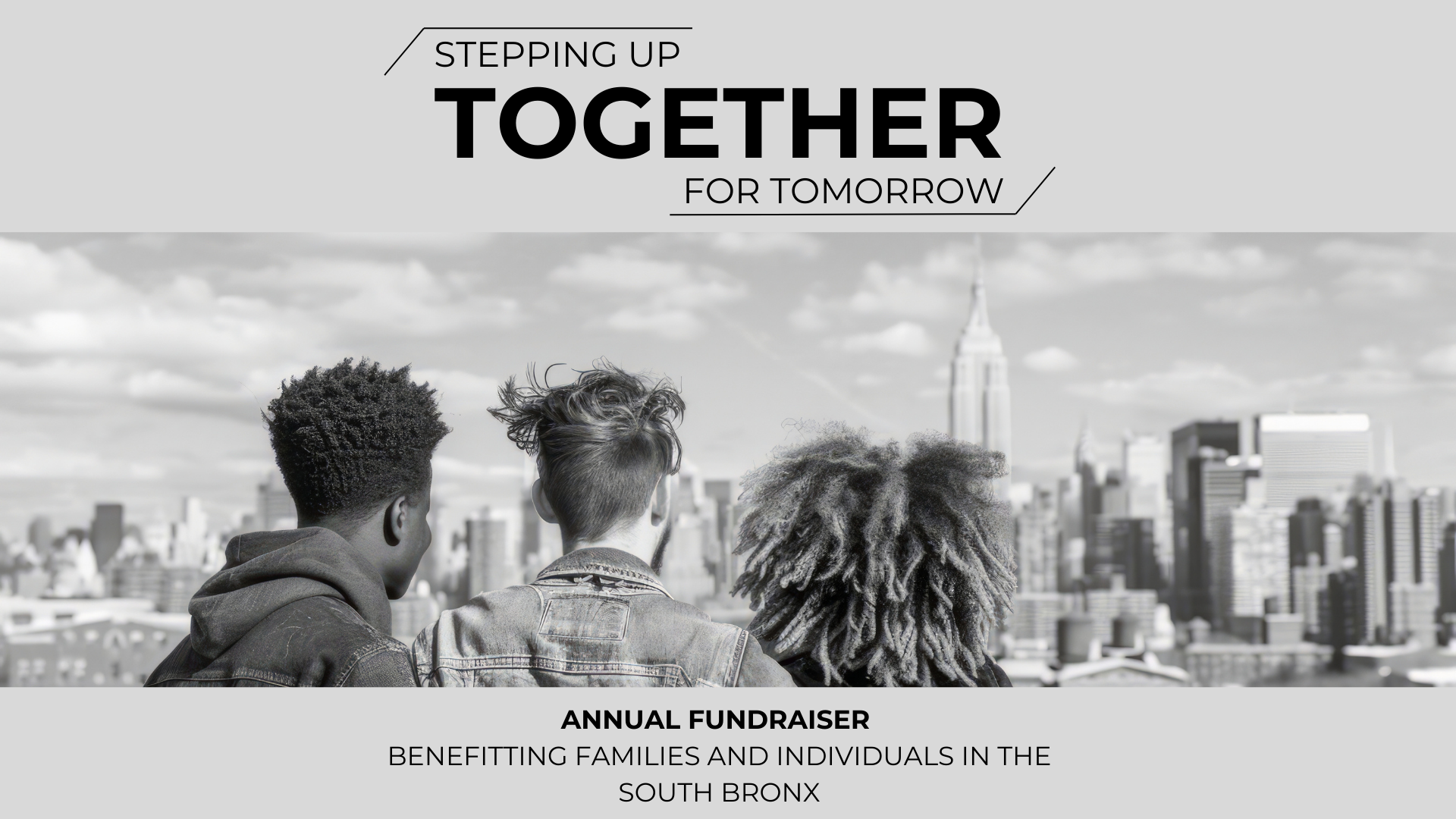 Stepping Up Together for Tomorrow Fundraiser event cover